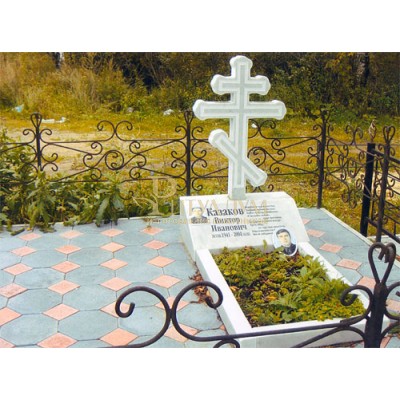 Памятник из белого мрамора № 7 — ritualum.ru
